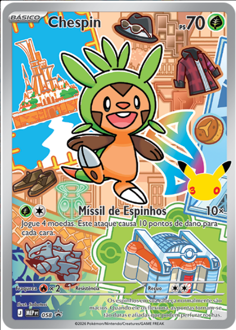 Chespin – Série 3 | 70 PS | Nº 058