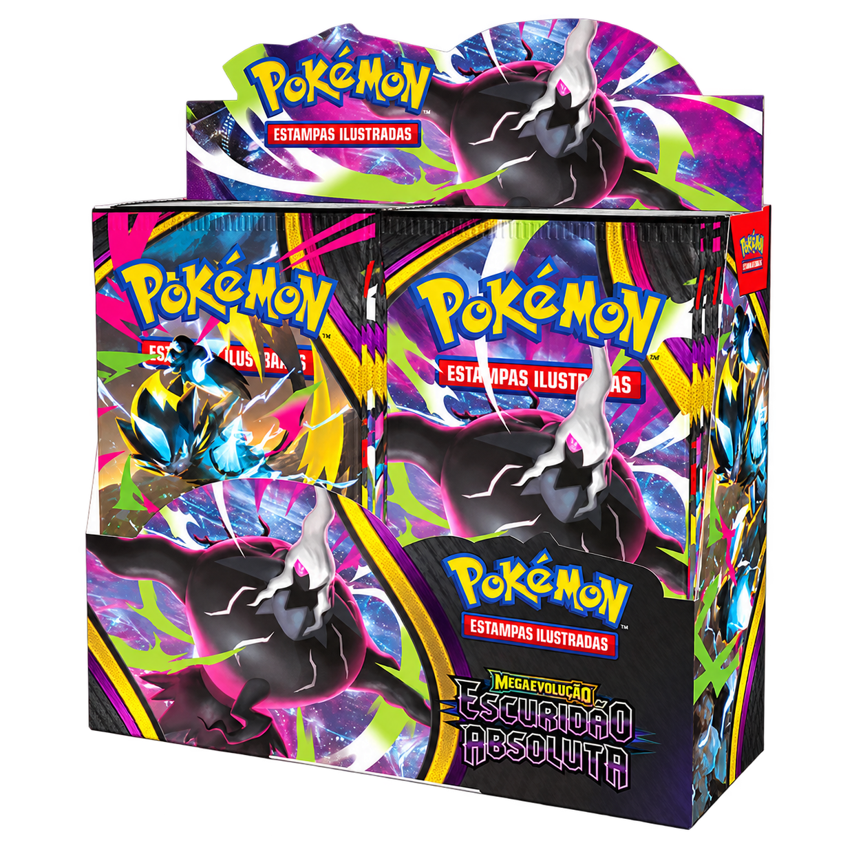 Box Display Pokémon ME05 Escuridão Absoluta